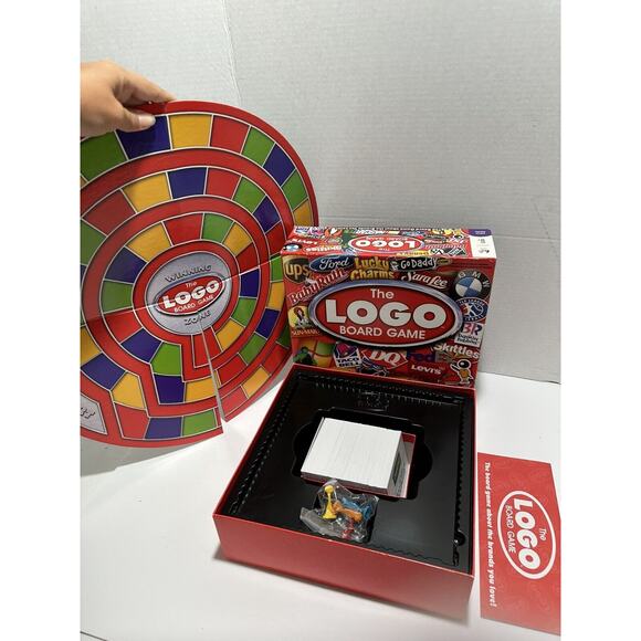 The Logo Board Game 2011 Brands You Love Complete & Never Used 2-6 Players - Picture 2 of 5
